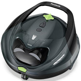 Pooloob PF1 on pool floor, cordless runtime up to 150 minutes for uninterrupted cleaning.