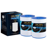 POOLPURE C-8465 spa filter side view demonstrates sturdy construction for consistent spa clarity.