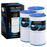POOLPURE C-6430 spa filter pack demonstrates compatibility across many spa brands for clean water.