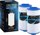 POOLPURE PLF4CH-935 spa filter closeup shows dense pleats for strong filtration