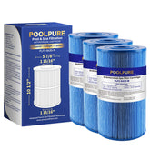 Poolpure PLFC-6430-M spa filter front view improves water clarity
