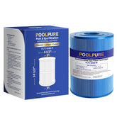 POOLPURE PLFC-8465-M spa filter exterior view for reliable spa filtration