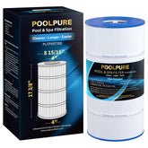 POOLPURE PLFPXST100 front view highlights a compact filter for clearer pool water.