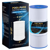 POOLPURE PWK35B spa filter front view highlighting reliable filtration for Hot Springs spas.