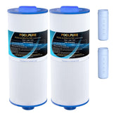 POOLPURE removable-handle spa filter with 60 sq ft filtration for clear water