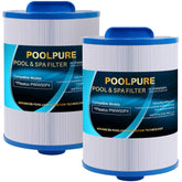 POOLPURE replacement filter PWW50P4 provides 45 sq ft of filtration for clear water.