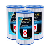 POOLPURE Type B replacement filter for 5.75x10 inches maintains clear pool water.