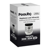 Pool RX+ Booster Black bottle ready to pour for algae control