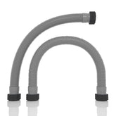 POOLWHALE 1.5x20 inch grey hose with a secure end connection for pool pumps