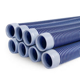 POOLWHALE professional vacuum hose with 1.5-inch diameter and eight 3-foot sections for pool cleaners