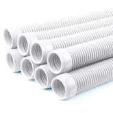 POOLWHALE vacuum hose assembly with eight 3-foot segments for flexible pool cleaning.
