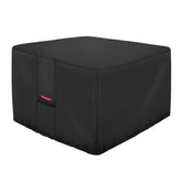 Porch Shield fire pit cover—front view with waterproof protection for outdoor evenings.