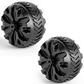 Portal wagon wheels 8inch diameter for stable outdoor hauling