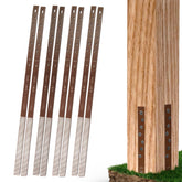 Post Buddy pack of 8 fence post repair kit showing easy installation