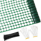 PotatoLife mesh fence 4x100 roll for garden protection and temporary safety barriers.