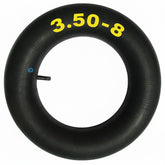 Potreba inner tube 3.50-8 side view for wheelbarrow wheels improves stability