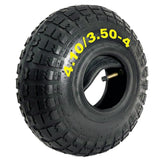 Potreba tire inner tube set shown on a 10-inch wheel for a secure fit.