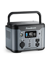 Powdeom EV300 front view portable power station for on-the-go power.