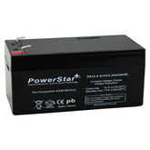 PowerStar 12V battery for Toro mower front view for fit check