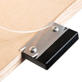 POWERTEC Single Edge Trimmer blade with 420 stainless steel for sharp, precise cuts