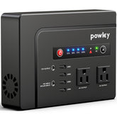Powkey portable power station compact size for easy transport during camping or trips