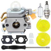 Powtol 308054043 carburetor for Ryobi CS26 improves starting and fuel flow
