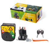 Predep ignition switch module with key for Cub Cadet XT1/XT2, reliable ignition control.