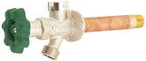 Prier P-164D04 hydrant front view with frost-free quarter-turn for outdoor use.
