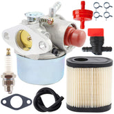 Pro Chaser 640350 carburetor for Tecumseh—front view; helps reliable starting.