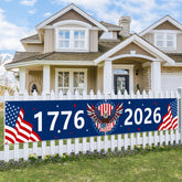 Probsin 250th Anniversary Banner hero shows bold patriotic design for outdoor celebrations