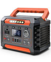 PROGENY 300W portable power station powers camping gear via AC outlet