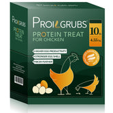 PROILGRUBS 10lbs bag front view, easy storage and ready-to-use poultry snack.