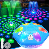 ProSplash 2026 pool fountain with light show on water for nighttime ambiance