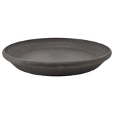 PSW Pot Collection AP35DC 14-inch saucer protecting indoor surfaces while catching overflow.