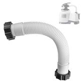 Pulems 11388 pool hose, 14inch length, 1.5inch connection for secure pool fittings