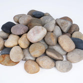 Pulovin River Rocks 2-3 inch bag decorates landscapes with natural texture