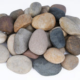 Pulovin river rocks with varied colors for vibrant aquarium aesthetics.
