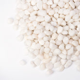 Pulovin white pebbles 5 lbs for vase filling and decorative display