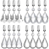Pumtus crystal teardrop weight keeps tablecloths secure outdoors.