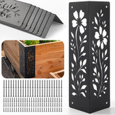 Puobao 8-pack corner brackets for wood provide strong, stable connections in raised beds.