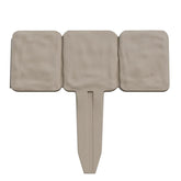 Pure Garden garden edging border putty eight-foot cobblestone look defines beds.