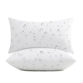 Puredown outdoor pillow inserts on a sofa offer plush comfort and weather-ready design.