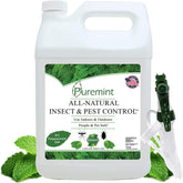 Puremint insect-control spray gallon bottle for indoor and outdoor pest management.
