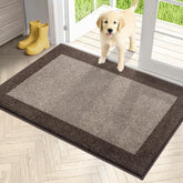 PURRUGS dirt-trapping door mat captures mud at the entrance, keeping floors cleaner.