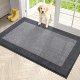 PURRUGS dirt-trapping door mat captures moisture and dirt at the entry