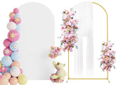 Putros 7.2ft arch stand ready for an elegant wedding backdrop