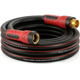 PUUKU Short Garden Hose with swivel handle for easy outdoor watering
