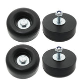 PWEOW heavy-duty rubber feet attached to a generator for vibration reduction.