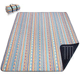 PY SUPER MODE picnic blanket oversized 83x79 inches, ideal for large family picnics