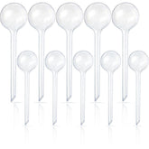 Pynqdfu clear plant watering globe 10-pack shows water level for easy monitoring